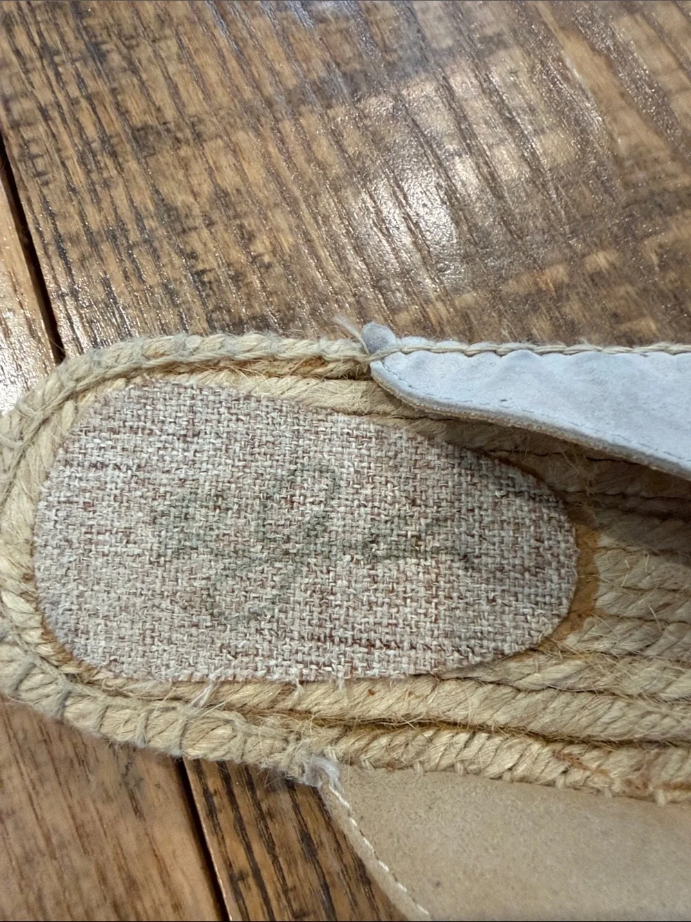 Women’s Suede Slip-On Espadrille Mules - Light Gray, 8